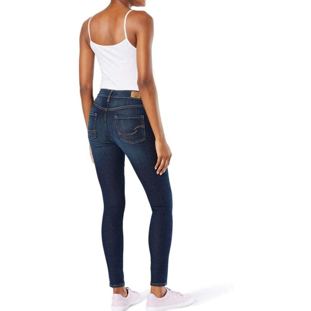 Signature by Levi Strauss Gold Label Women’s Maternity Baby Bump Skinny Jeans - Picture 8 of 10